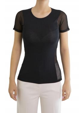 T-shirt con lati trasparenti Imperial